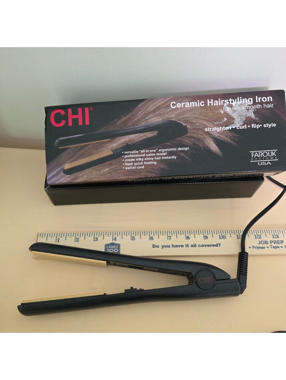 CHI Original 1-Inch Ceramic Hairstyling Iron